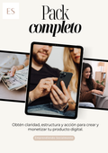Pack Completo: De la idea a monetizar tu producto digital